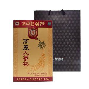 천일보 고려인삼차 100포 + 쇼핑백포함