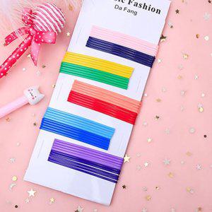 비비드 베이직 실핀 컬러 실삔 앞 머리 핀 고정