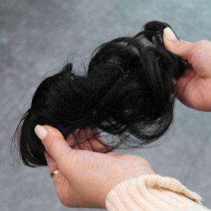 똥머리 베이직 올림머리 가발 머리끈 올데이