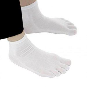 발가락양말 인기 스포츠 단목 통기성 감성 남성 흰색