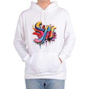 후드티 전사이즈 3D입체 물감형상 미술작품