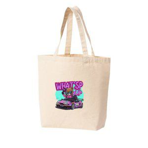 에코백 다양한 사이즈 레이싱 곰돌이 자동차 경주