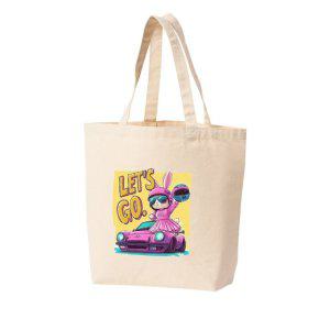 에코백 다양한 사이즈 토끼 자동차 레이싱 스포츠카