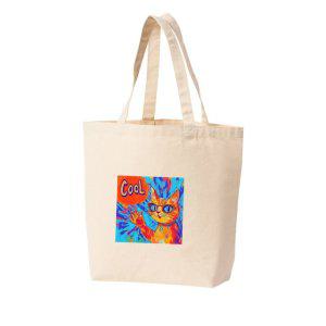 에코백 다양한 사이즈 고양이 쿨캣 COOL 선글라스