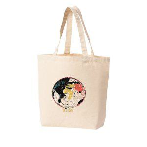 에코백 다양한 사이즈 지구 지도 대륙 아프리카