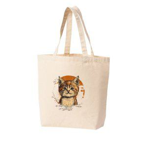 에코백 다양한 사이즈 주황고양이 아기냥이 CAT