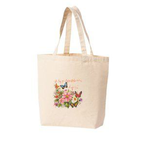 에코백 다양한 사이즈 꽃 나비 봄 스프링 봄의기운
