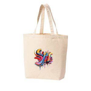 에코백 다양한 사이즈 3D입체 물감형상 미술작품