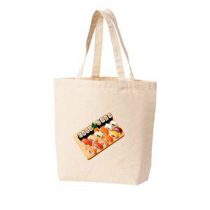 에코백 다양한 사이즈 스시 초밥 스페셜 일본식당