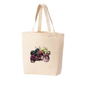 에코백 다양한 사이즈 오토바이 수집 바이크 경주