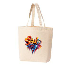 에코백 다양한 사이즈 3D입체 물감놀이 미술작품