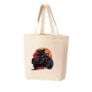 에코백 다양한 사이즈 석양바이크 오토바이족 공포