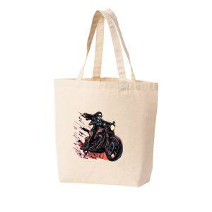 에코백 다양한 사이즈 바이크 라이더 오토바이 여인