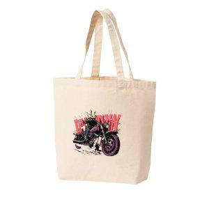 에코백 다양한 사이즈 토끼 라이더 바이크족 달려