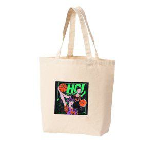 에코백 다양한 사이즈 농구공 HI큐st 만화 농구시합