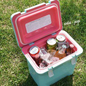 ECOCO 레트로 컬러 아이스박스 7L 초콜릿민트