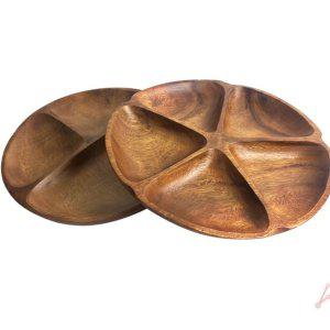 예쁜접시 앞 나눔 파스타 예쁜그릇 티타늄 손잡이앞접시 도자기 업소용 그릇세트 양식 쟁반 아카시아 원형