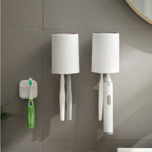 셋트 양치컵 모던욕실 칫솔홀더 무타공칫솔홀더 거꾸