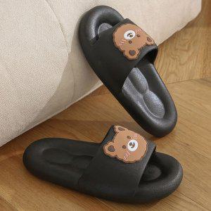 실내 실내화 굽있는 캐릭터 슬리퍼 야외 좋은 쿠션 학