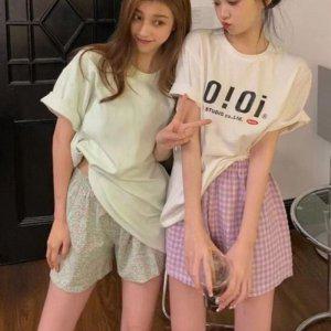 파스텔 인기 6컬러 면 반바지 감성 여름바지 편한바지