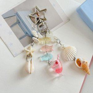 조개 여름 추천 고동 스무디 꾸안꾸 물고기 고동 키링