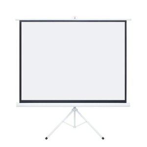 대형 빔스크린 84형 삼각대 포함 가정용 야외 사무실