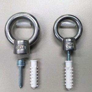 3 8인찌 스텐 세트 아이볼트 배관용품 볼트 너트 배관