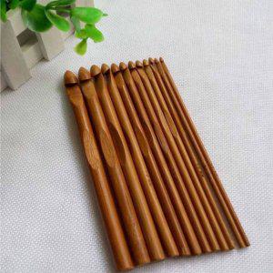 크로셰 대나무 뜨개질 DIY 코바늘후크세트 원사 공예