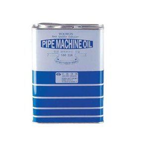 파이프 머신 오일 4L 우원 절삭유 윤활제 윤활유