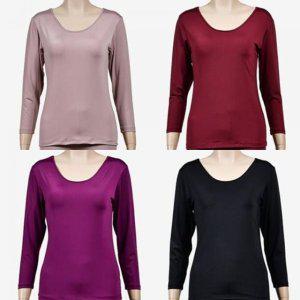 상의내복 여자내의 여성 기모내의 내복 베이직