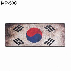 500 MP 장패드 국기 빈티지 태극기 데스크매트 손목보