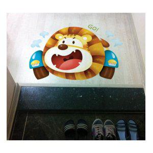 스티커바닥꾸미기 FDT 2251B 사자 유리창꾸미기 공룡