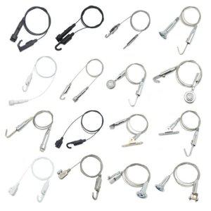 블랙 벽면 거북등 1M 액자걸이 코팅철와이어 철와이어