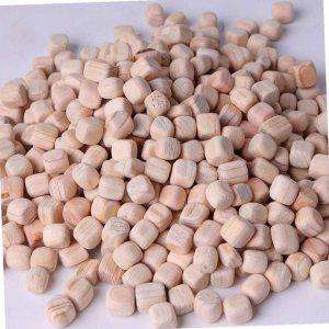 순수편백나무칩 사각형 10mm 1kg