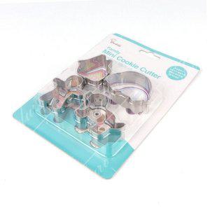 쿠키카터 패밀리4P 미니커터 모양틀