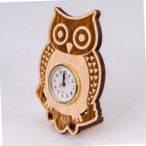 순수편백나무 부엉이탁상시계 선물 개업 이사