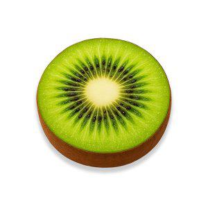 푹신한 원형 과일 방석 쿠션 36cm 키위