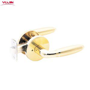 유진 6000 SB 골드 목문 방문손잡이 욕실용