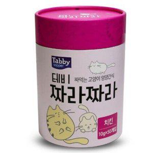 고양이 스틱 치킨 10g 50개입 1P 짜먹는 습식 간식