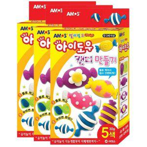 아이도우 5색 캔디 만들기 3P 클레이 미술 만들기