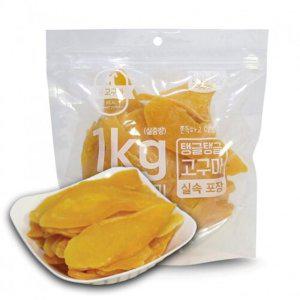 고양이 쫀득 통고구마 간식 1kg 1P 섬유질 영양 스낵