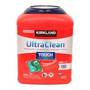 커클랜드 시그니춰 울트라 클린팩 세제 140팩