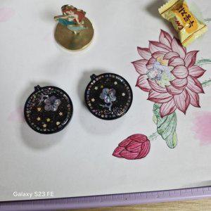 천년 자개 매화의 매력 있는 거울 미러 스마트톡