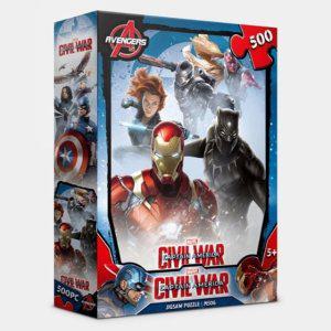 퍼즐 퍼즐라이프 500P 마블 시빌워 M506