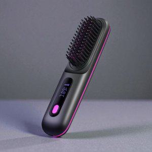무선 빗고데기 휴대용 데일리 헤어볼륨 고데기 스타일링 헤어기기