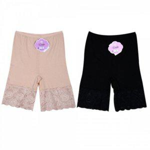 빅사이즈 5부속바지 레이스속바지 인견속바지 와