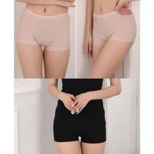 2부속바지 숏 뵈뵈 즈로즈겸 속바지 무지 여성