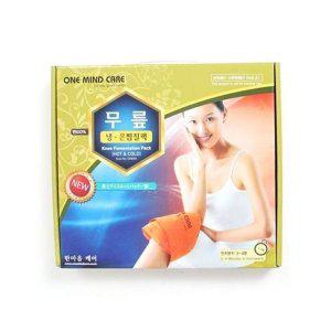 무릎 찜질팩 황토 성분 온열 냉찜질 벨트형 전자렌지 사용 온찜질 패드