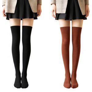 따뜻한 기모스타킹 롱니삭스 겨울 다리워머 오버니삭스 니하이삭스 양말
