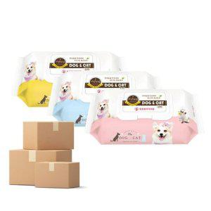 반려동물 위생티슈 강아지물티슈 고양이 100매 25개